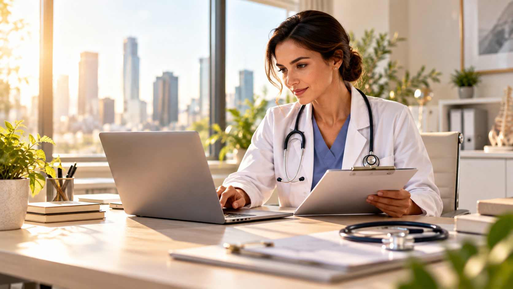 Healthcare business industry concept