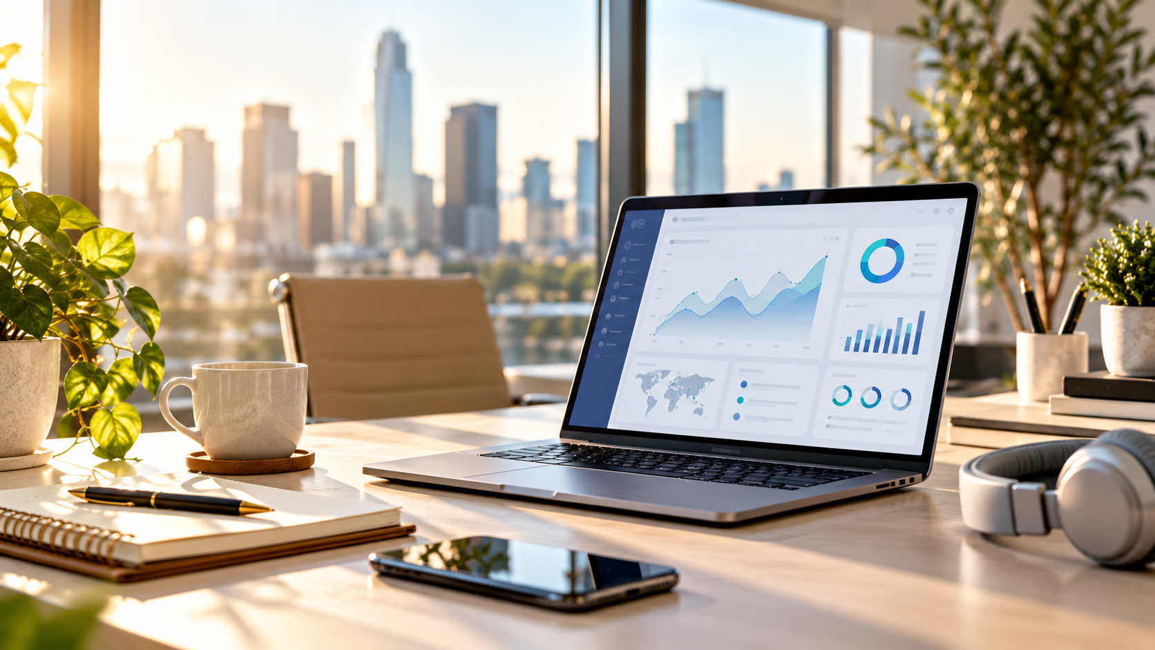 Saas business industry concept